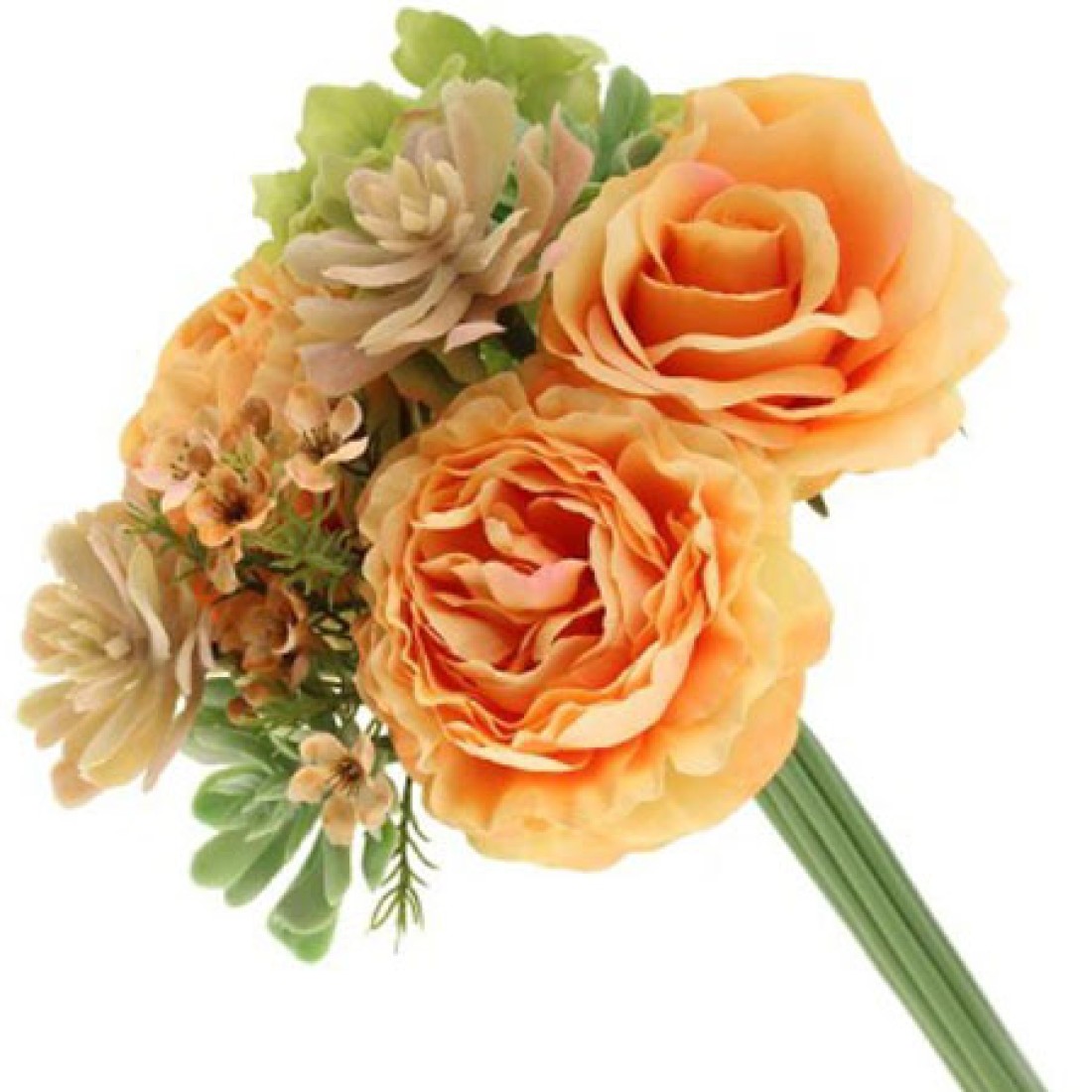 Camilla Peony Bouquet Peach 55cm Artificial Flowers